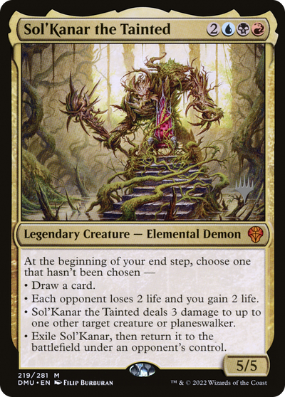 Sol'Kanar the Tainted (Promo Pack) [Dominaria United Promos]