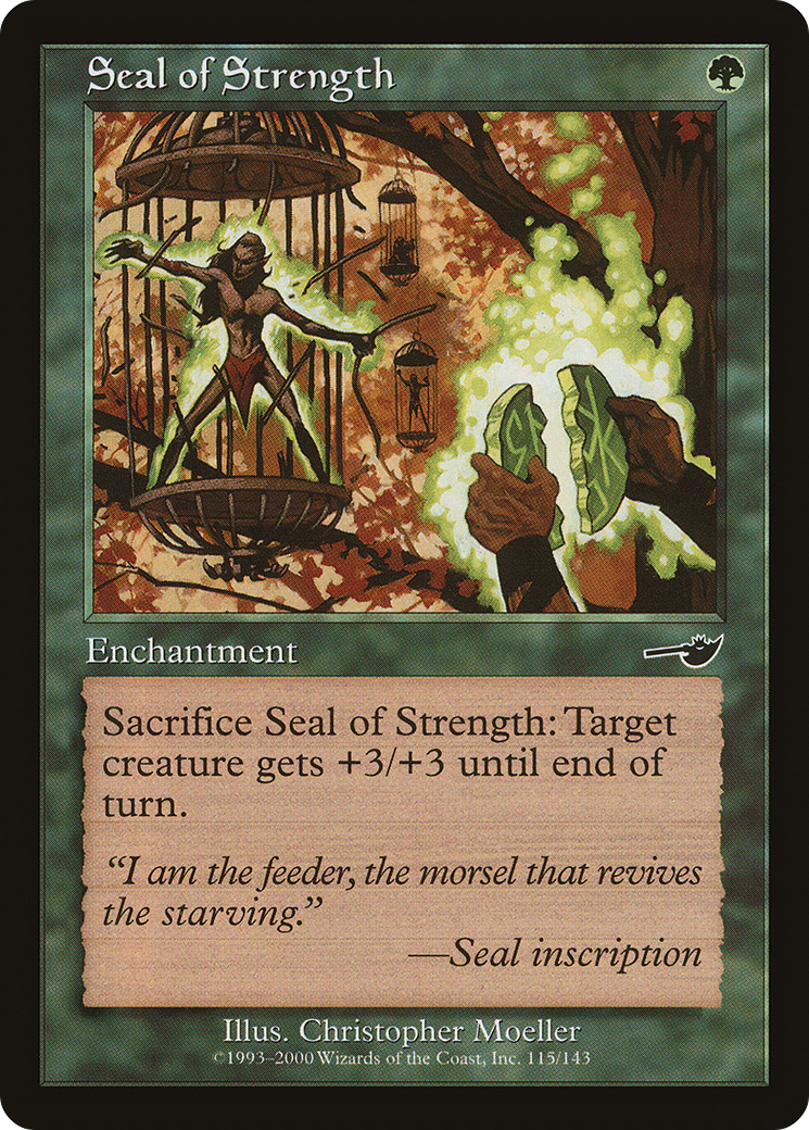 Seal of Strength (NMS-115) - Nemesis Foil