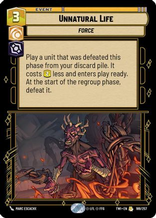 Unnatural Life (189/257) - Twilight of the Republic