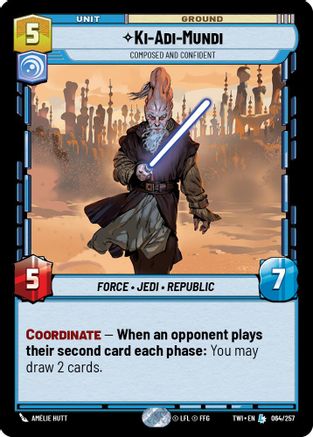 Ki-Adi-Mundi - Composed and Confident (064/257) - Twilight of the Republic