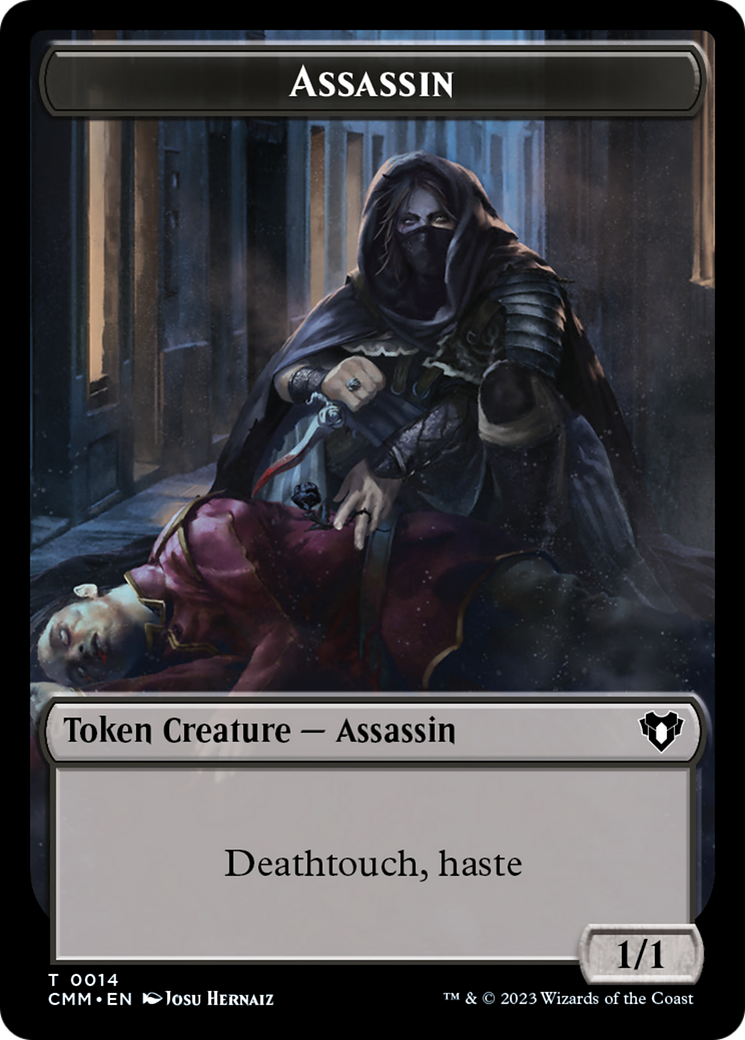Assassin (TCMM-014) - Commander Masters Tokens Foil
