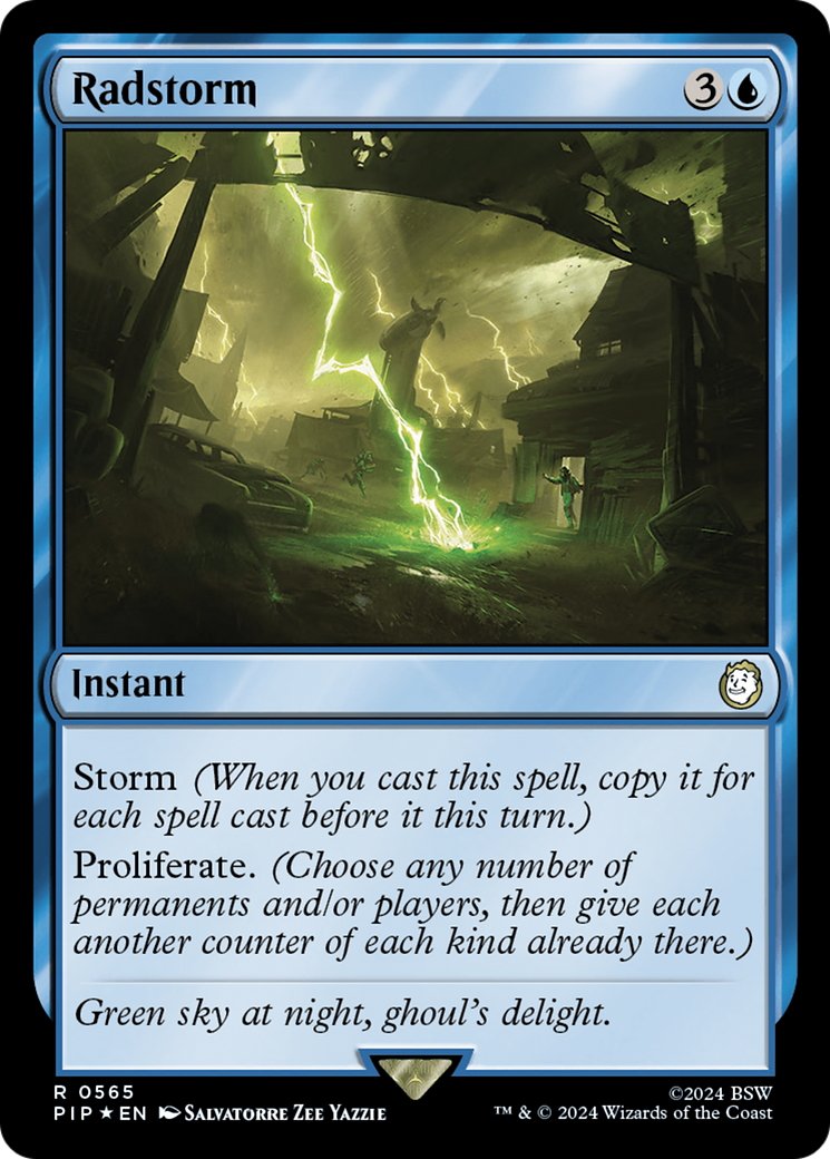 Radstorm (Surge Foil) (PIP-565) - Fallout Foil