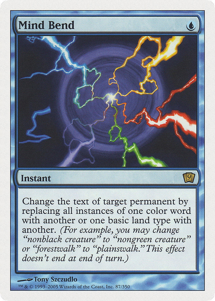 Mind Bend (9ED-087) - 9th Edition Foil