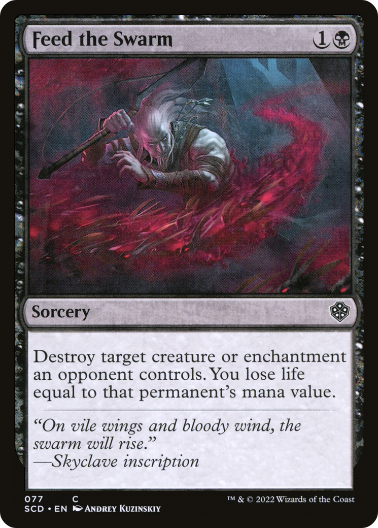 Feed the Swarm (SCD-077) - Starter Commander Decks