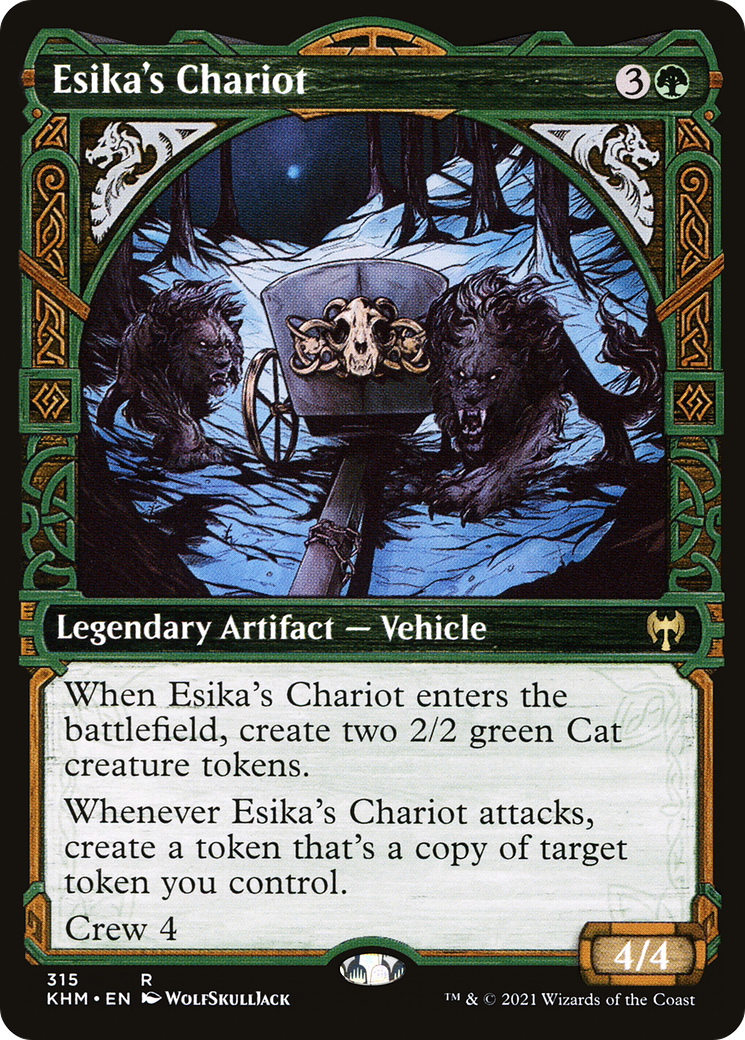 Esika's Chariot (Showcase) (KHM-315) - Kaldheim: (Showcase) Foil