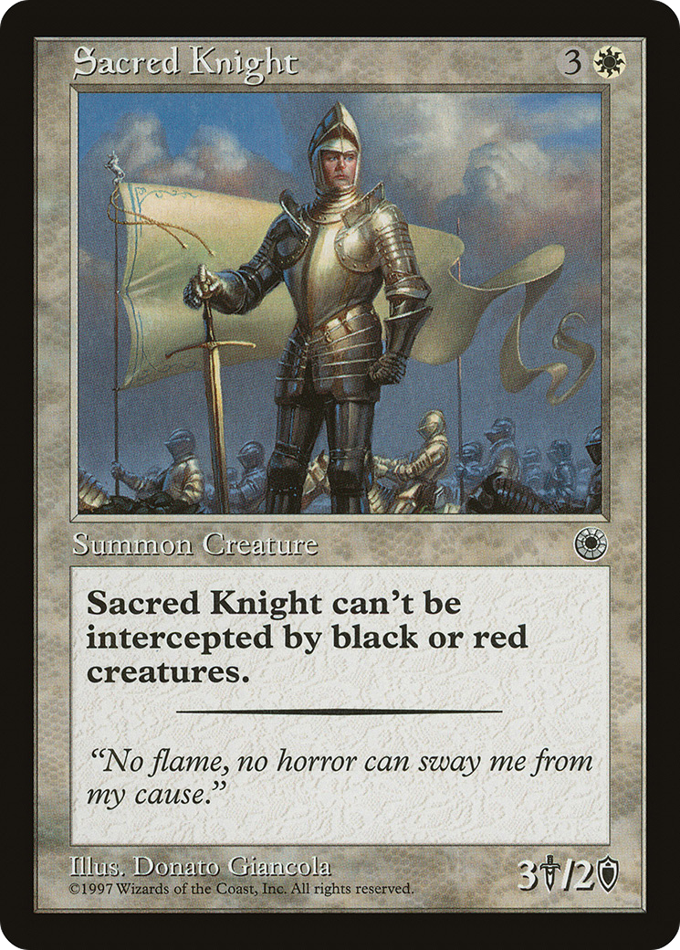 Sacred Knight (POR-) - Portal