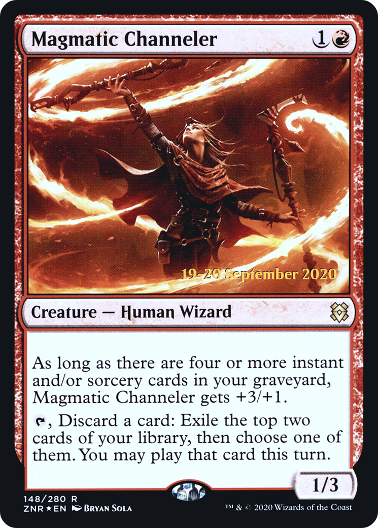 Magmatic Channeler (PRE-148) - Zendikar Rising Promos Foil