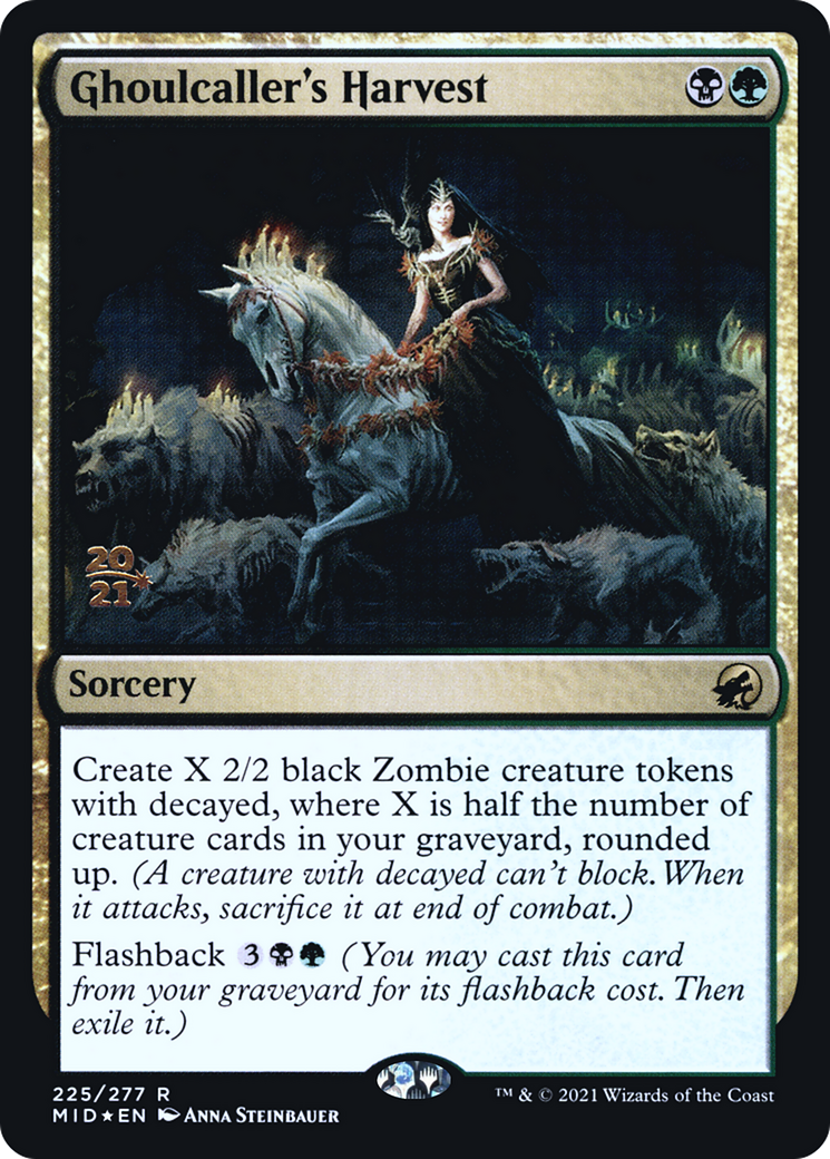 Ghoulcaller's Harvest (PRE-225) - Innistrad: Midnight Hunt Promos Foil