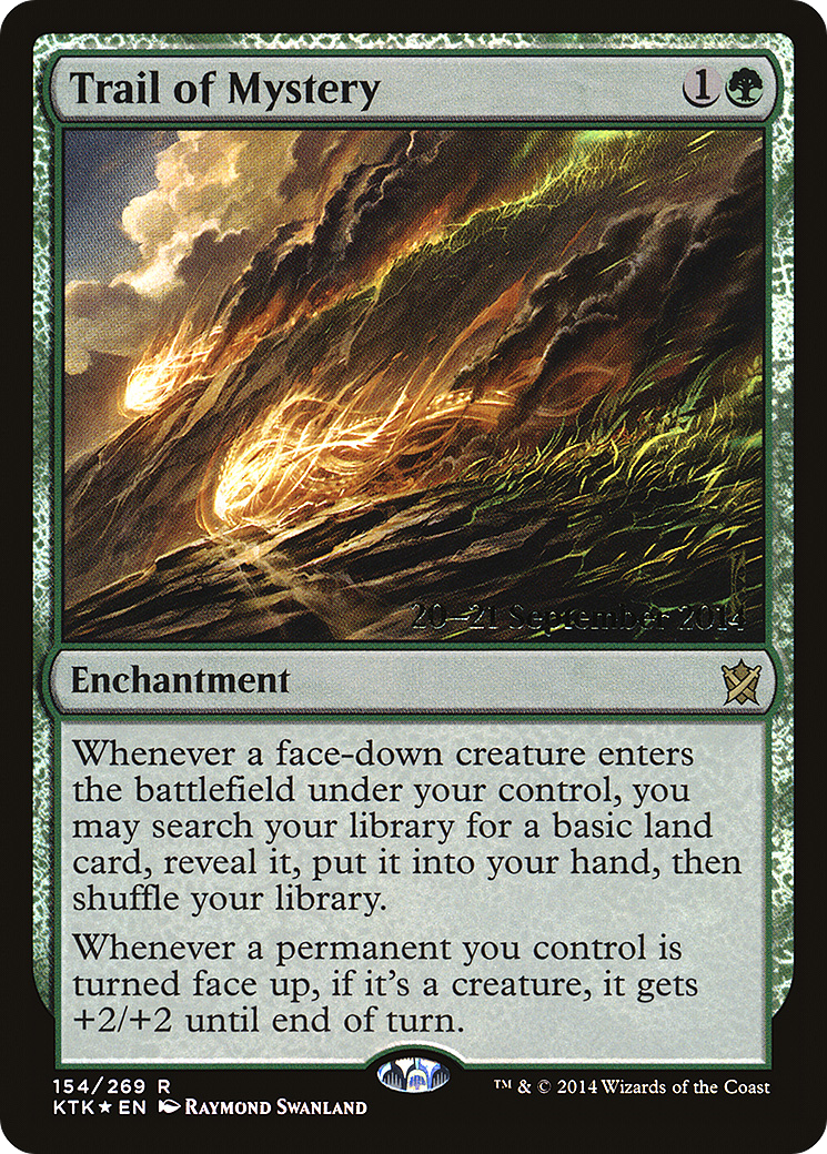 Trail of Mystery (PRE-154) - Khans of Tarkir Promos Foil
