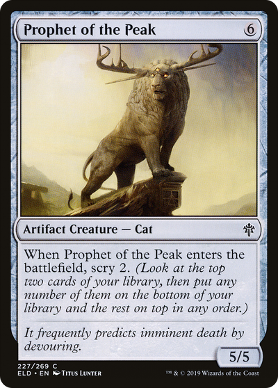 Prophet of the Peak [Throne of Eldraine]