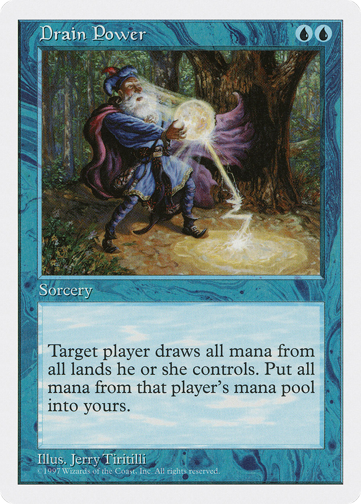 Drain Power (5ED-) - Fifth Edition