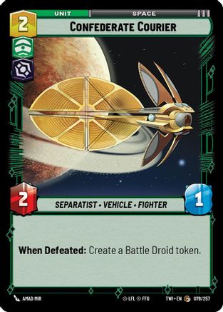 Confederate Courier (079/257) - Twilight of the Republic