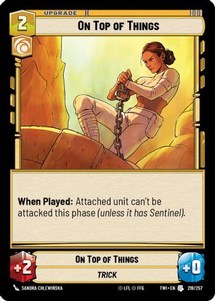 On Top of Things (219/257) - Twilight of the Republic Foil