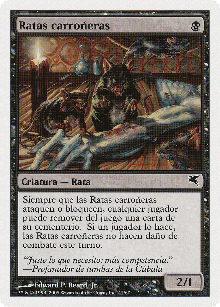 Carrion Rats (Spanish) - "Ratas carroneras" (A41) (PSAL-A41) - Salvat 2005