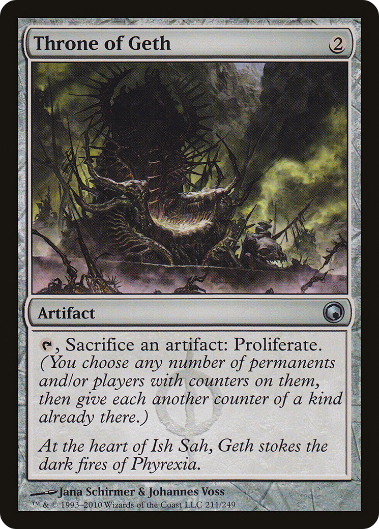 Throne of Geth (SOM-211) - Scars of Mirrodin Foil