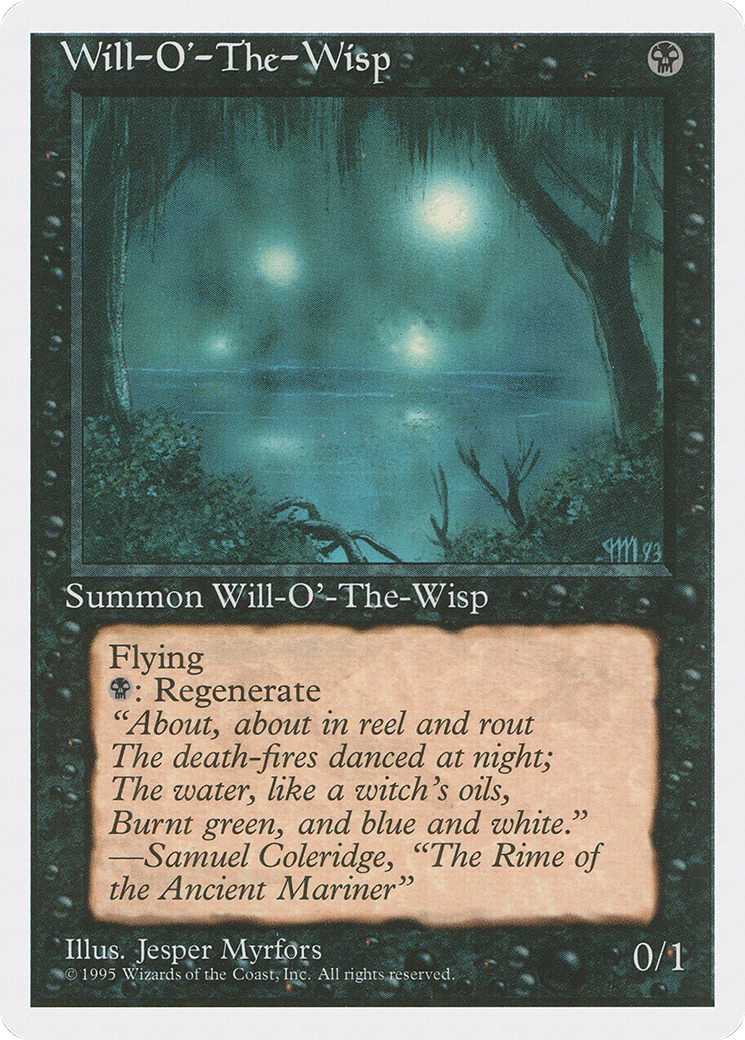 Will-o'-the-Wisp (4ED-) - Fourth Edition