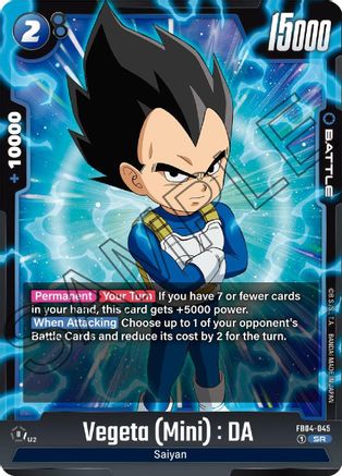 Vegeta (Mini) : DA (FB04-045) - Ultra Limit Holofoil