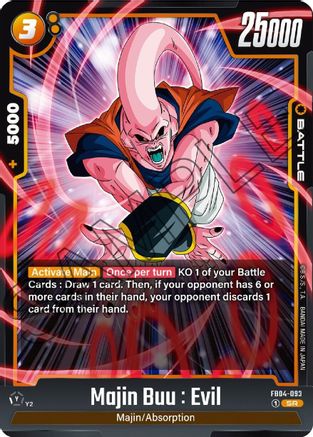 Majin Buu : Evil - FB04-093 (FB04-093) - Ultra Limit Holofoil