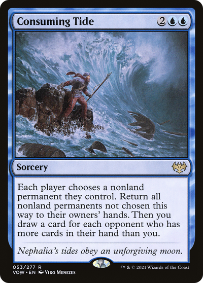 Consuming Tide (VOW-053) - Innistrad: Crimson Vow Foil