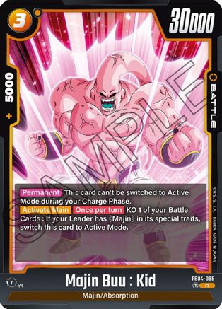 Majin Buu : Kid - FB04-095 (FB04-095) - Ultra Limit Holofoil