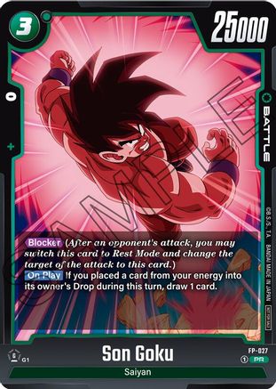 Son Goku - FP-027 (FP-027) - Fusion World Promotion Cards and Packs