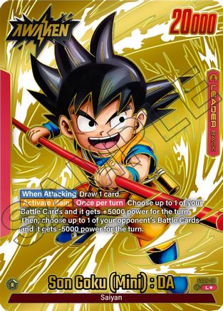 Son Goku (Mini) : DA (Gold) (FS06-01) - Tournament and Championship Promos Holofoil