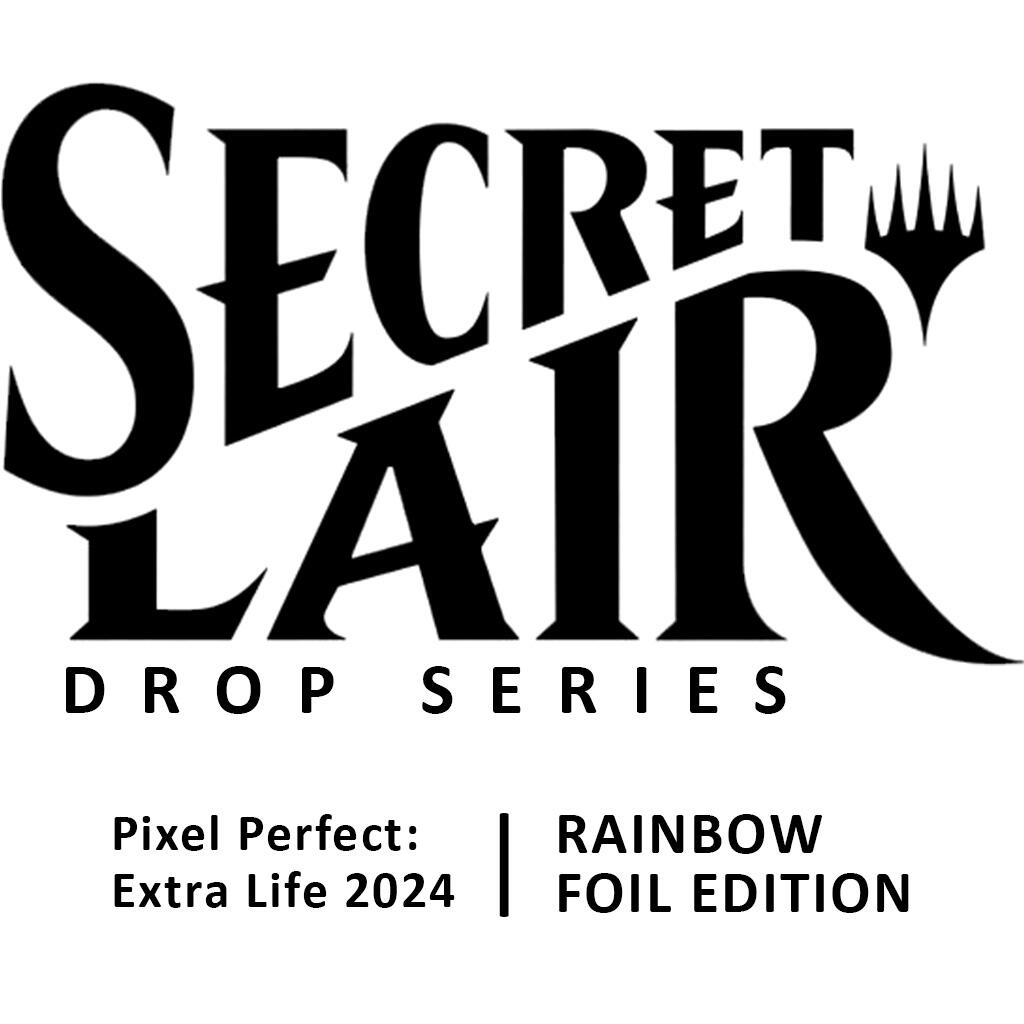 Secret Lair: Drop Series - Pixel Perfect (Extra Life 2024 - Rainbow Foil Edition)