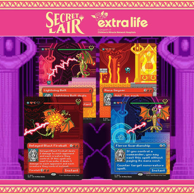 Secret Lair: Drop Series - Pixel Perfect (Extra Life 2024 - Rainbow Foil Edition)