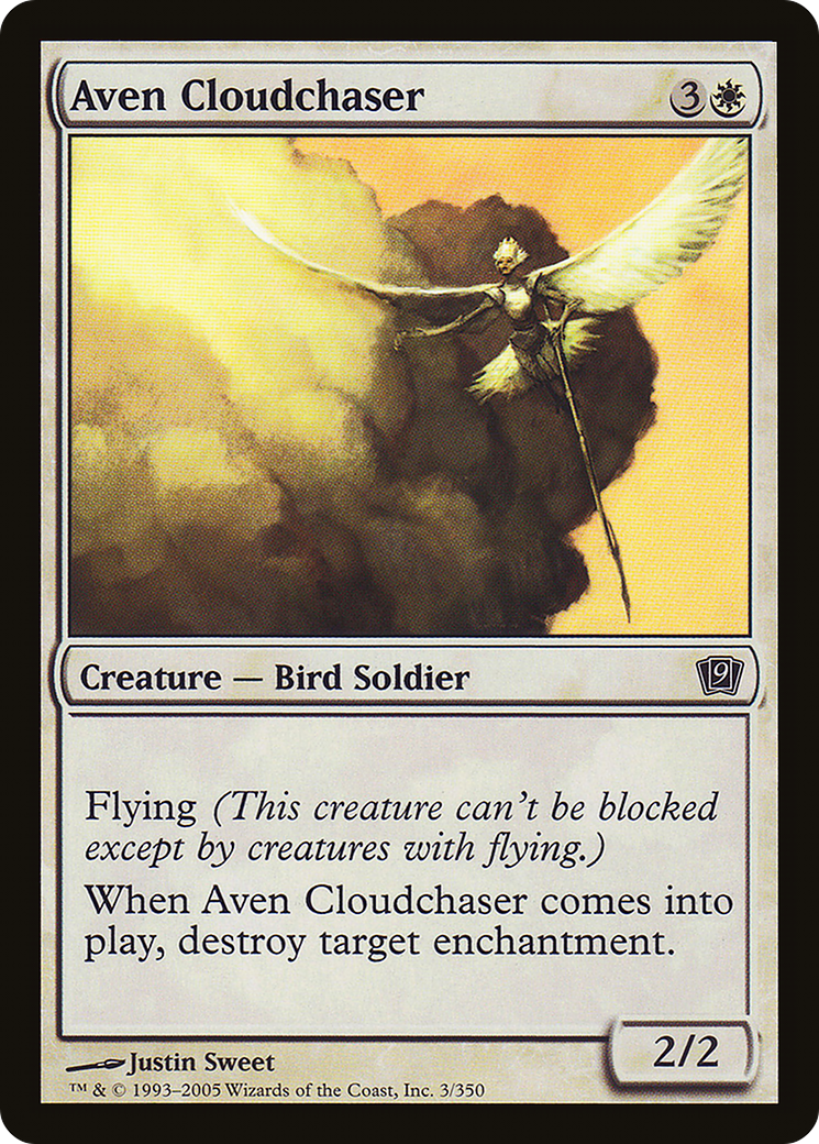 Aven Cloudchaser (9ED-003) - 9th Edition Foil