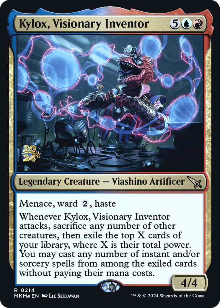 Kylox, Visionary Inventor (PRE-214) - Murders at Karlov Manor Promos Foil
