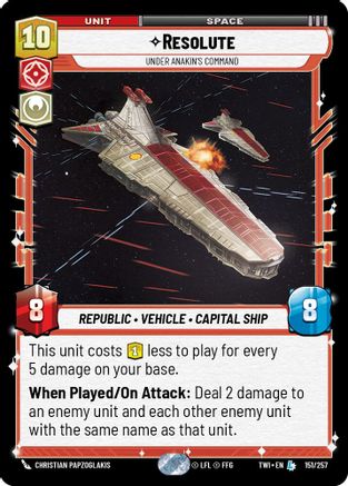Resolute - Under Anakin's Command (151/257) - Twilight of the Republic