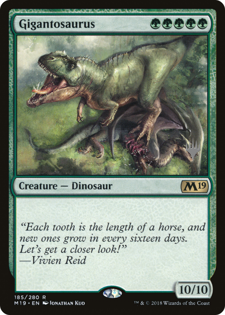 Gigantosaurus (PPM20-185) - Core Set 2019 Promos