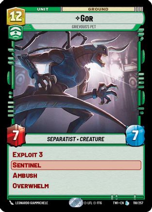 Gor - Grievous's Pet (118/257) - Twilight of the Republic