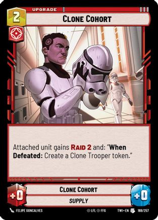 Clone Cohort (169/257) - Twilight of the Republic Foil