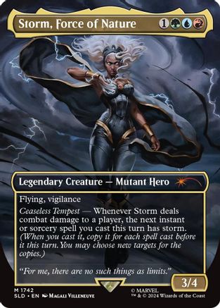 Storm, Force of Nature (Rainbow Foil) [Secret Lair Drop Series]