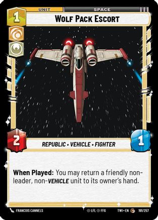 Wolf Pack Escort (191/257) - Twilight of the Republic