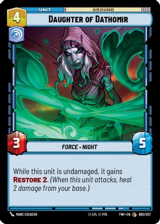 Daughter of Dathomir (062/257) - Twilight of the Republic