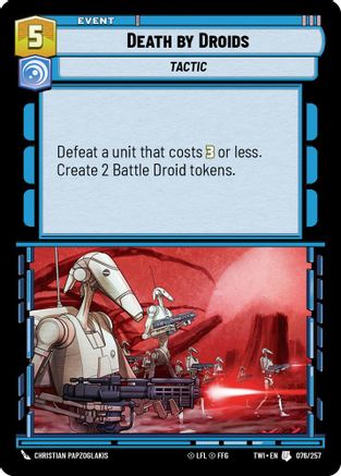 Death by Droids (076/257) - Twilight of the Republic
