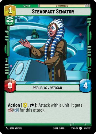 Steadfast Senator (105/257) - Twilight of the Republic