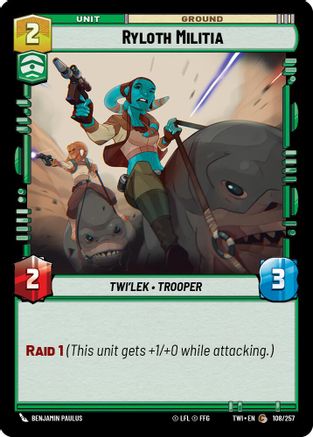 Ryloth Militia (108/257) - Twilight of the Republic Foil