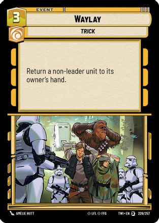 Waylay (226/257) - Twilight of the Republic Foil