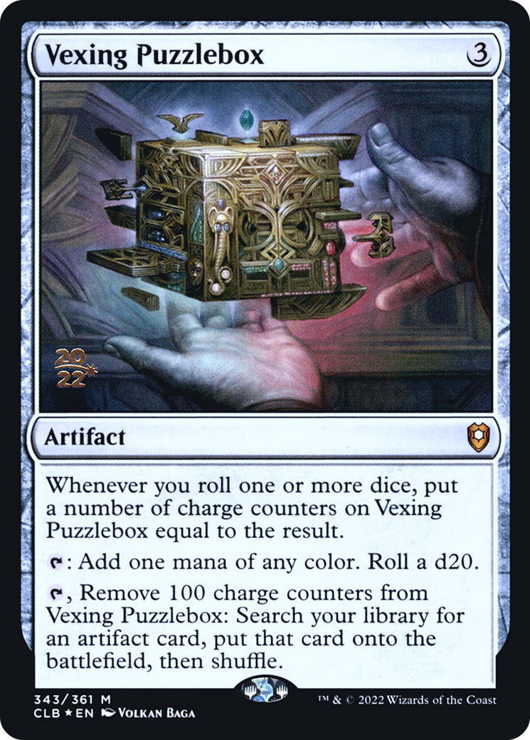 Vexing Puzzlebox (PRE-343) - Battle for Baldur's Gate Promos Foil