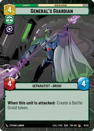 General's Guardian (Hyperspace) (10/20) - Twilight of the Republic Weekly Play Promos Foil