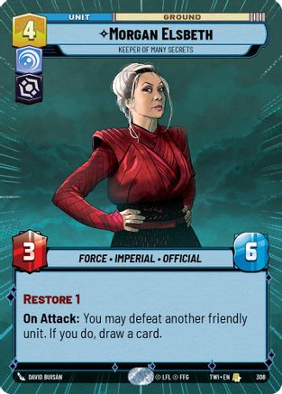 Morgan Elsbeth - Keeper of Many Secrets (Hyperspace) (308) - Twilight of the Republic