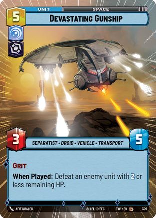 Devastating Gunship (Hyperspace) (309) - Twilight of the Republic