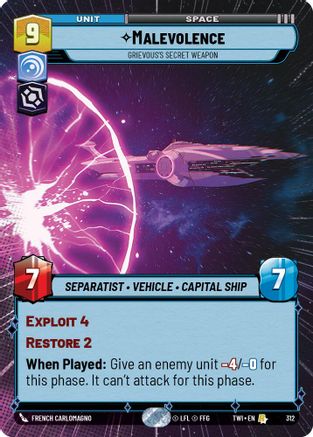 Malevolence - Grievous's Secret Weapon (Hyperspace) (312) - Twilight of the Republic