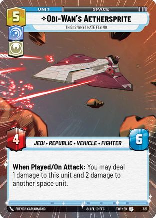 Obi-Wan's Aethersprite - This is Why I Hate Flying (Hyperspace) (321) - Twilight of the Republic