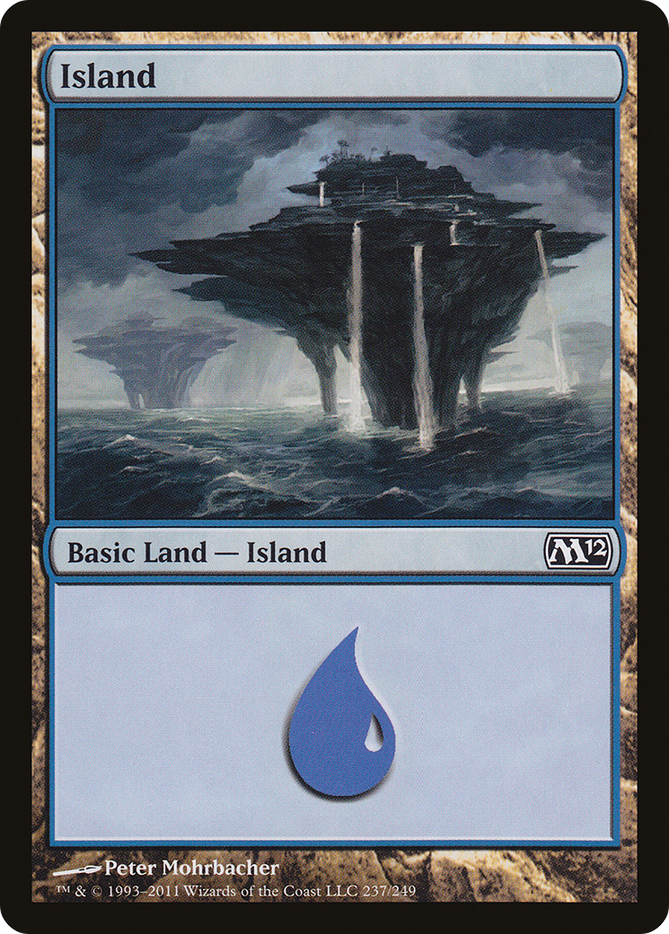 Island (237) (M12-237) - Magic 2012 Foil