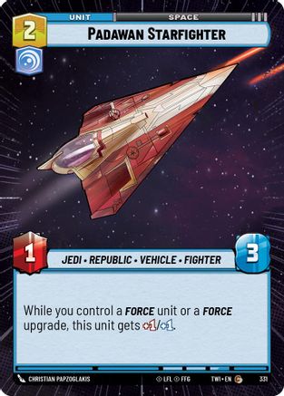 Padawan Starfighter (Hyperspace) (331) - Twilight of the Republic