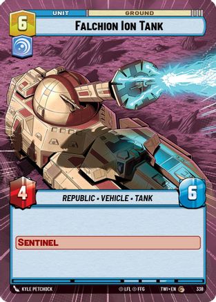 Falchion Ion Tank (Hyperspace) (338) - Twilight of the Republic